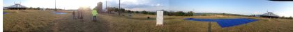 Panoramique du site d'observation de La Couronne à Cordes sur Ciel