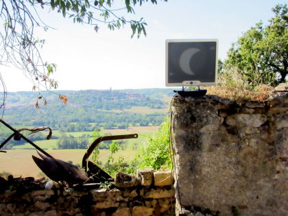 Eclipse annulaire du 1er septembre 2016 vue en direct depuis Cordes sur Ciel 02