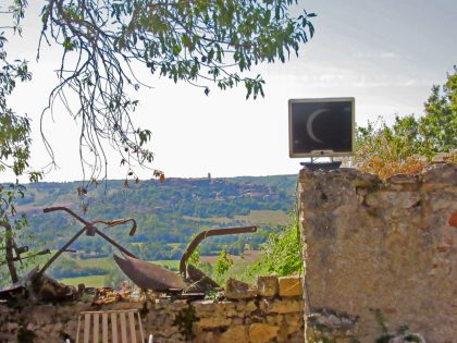 Eclipse annulaire du 1er septembre 2016 vue en direct depuis Cordes sur Ciel 03