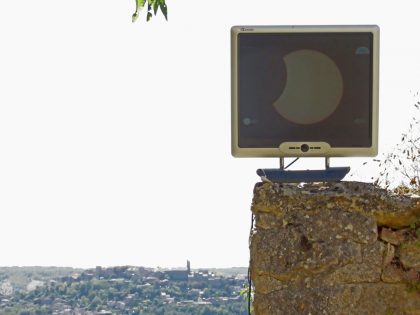 Eclipse annulaire du 1er septembre 2016 vue en direct depuis Cordes sur Ciel 11