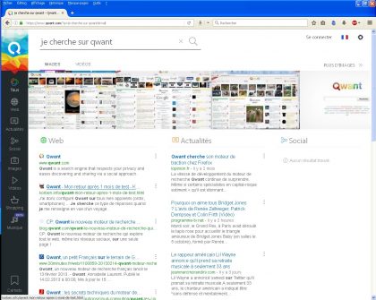 Qwant, le moteur de recherche indépendant français
