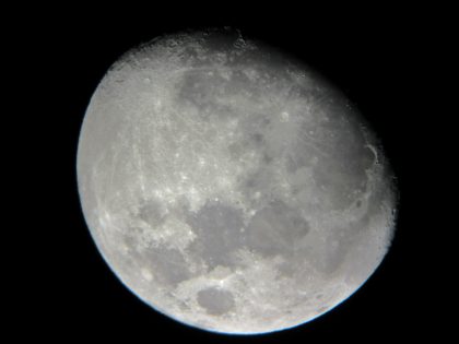 Lune gibbeuse - Zoom 1