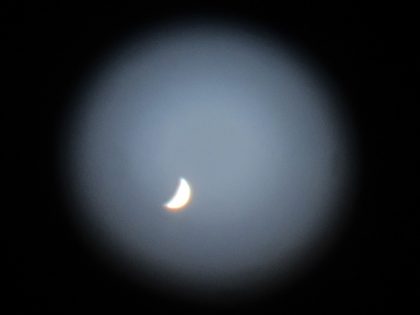 Venus dans le télescope