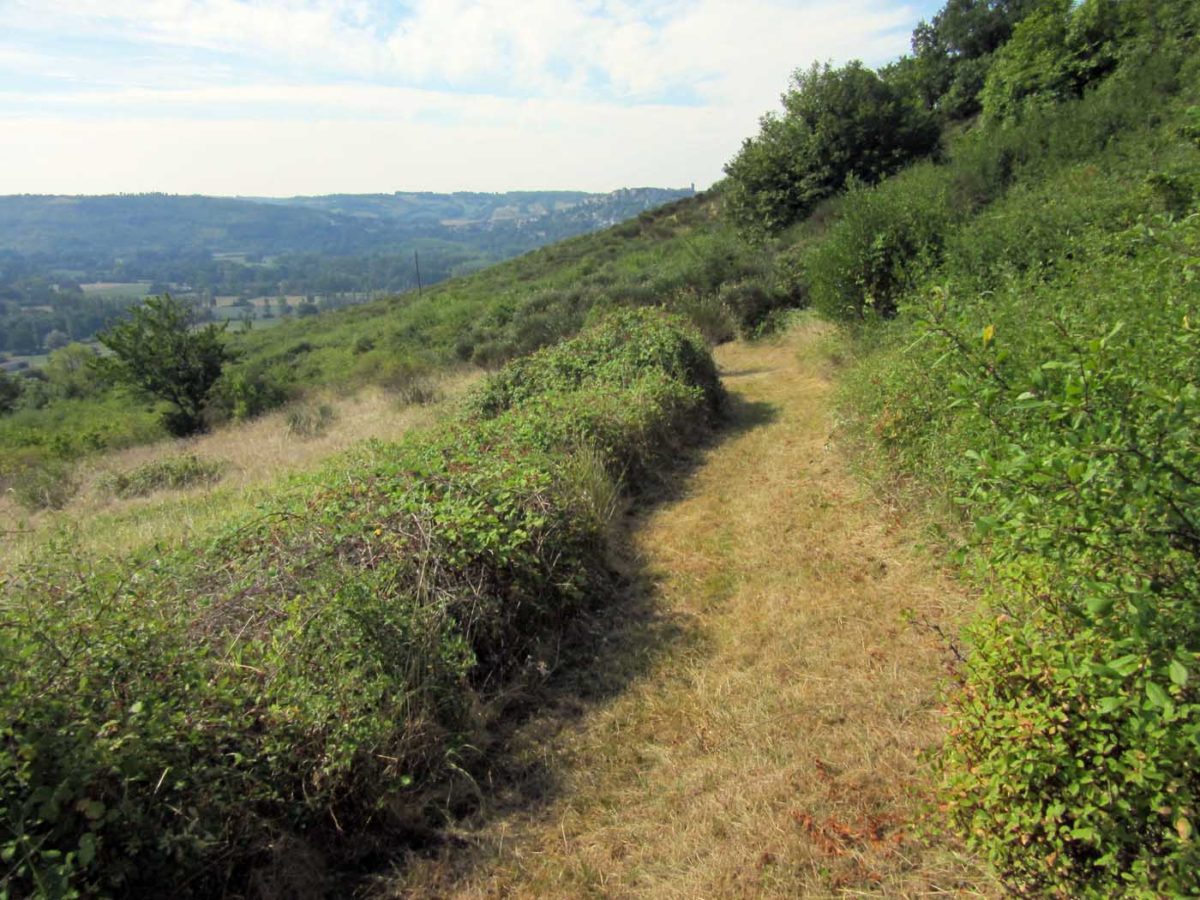 Le Labyrinthe de La Couronne - Vue sur Cordes sur Ciel