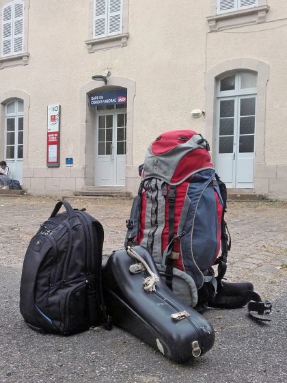 Bagages - Retour à Cordes